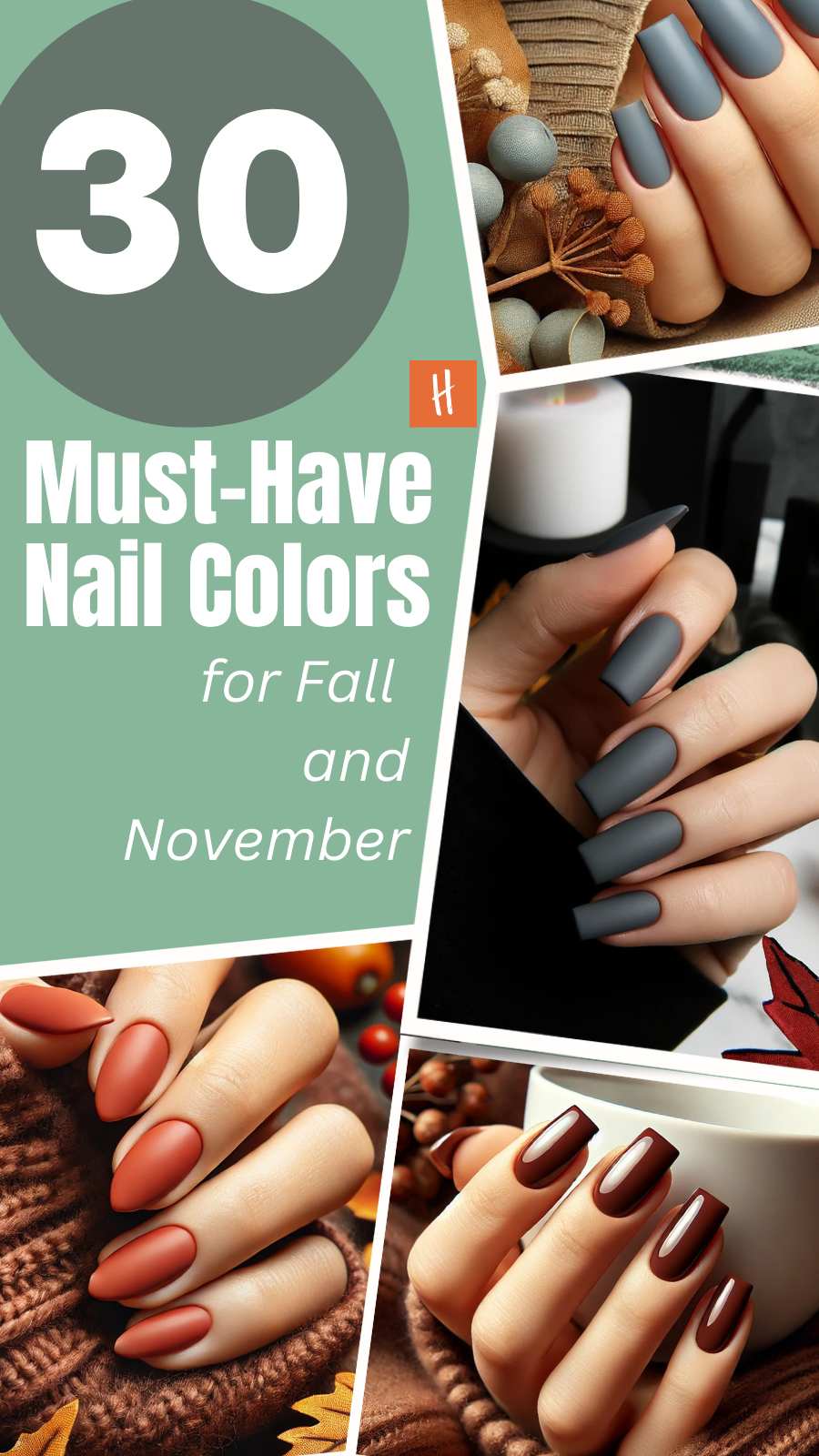 30 Must-Have Nail Colors for Fall and November