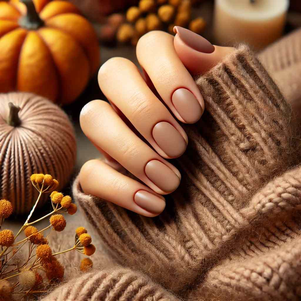 Caramel Colored Nails