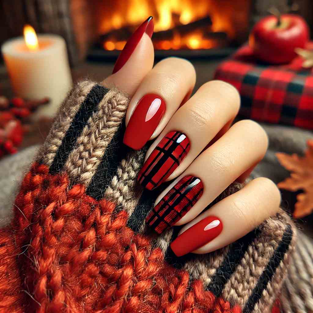 Classic Red and Black Plaid