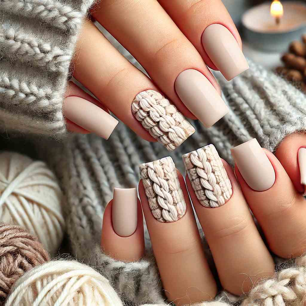 Cozy Knitted Texture