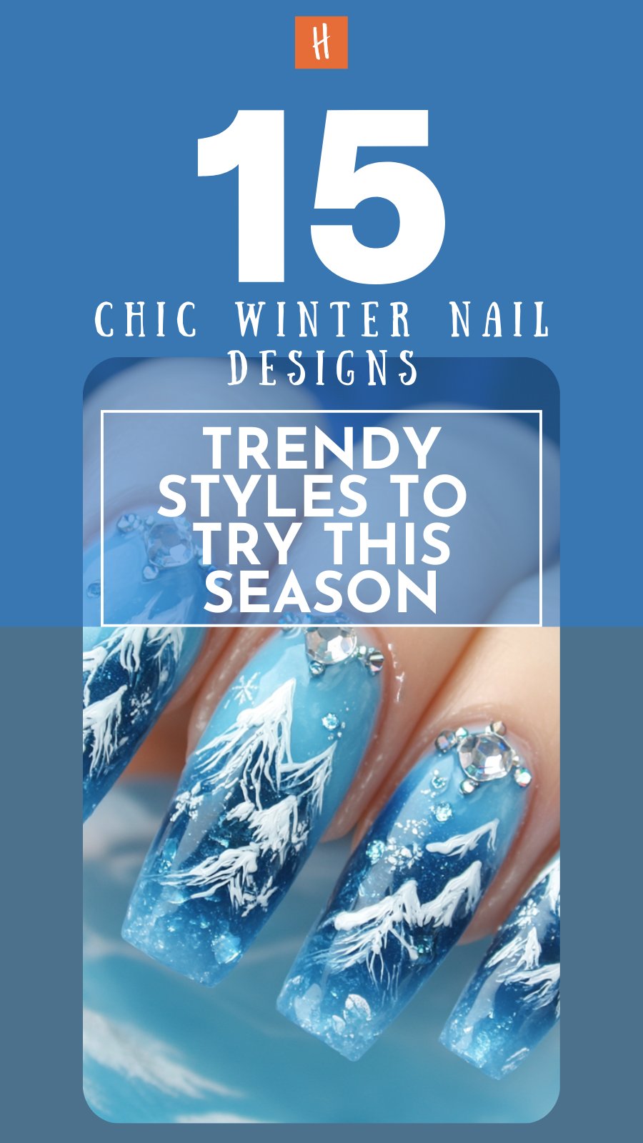 Frosted and Festive 15 Trendy Winter Nail Designs