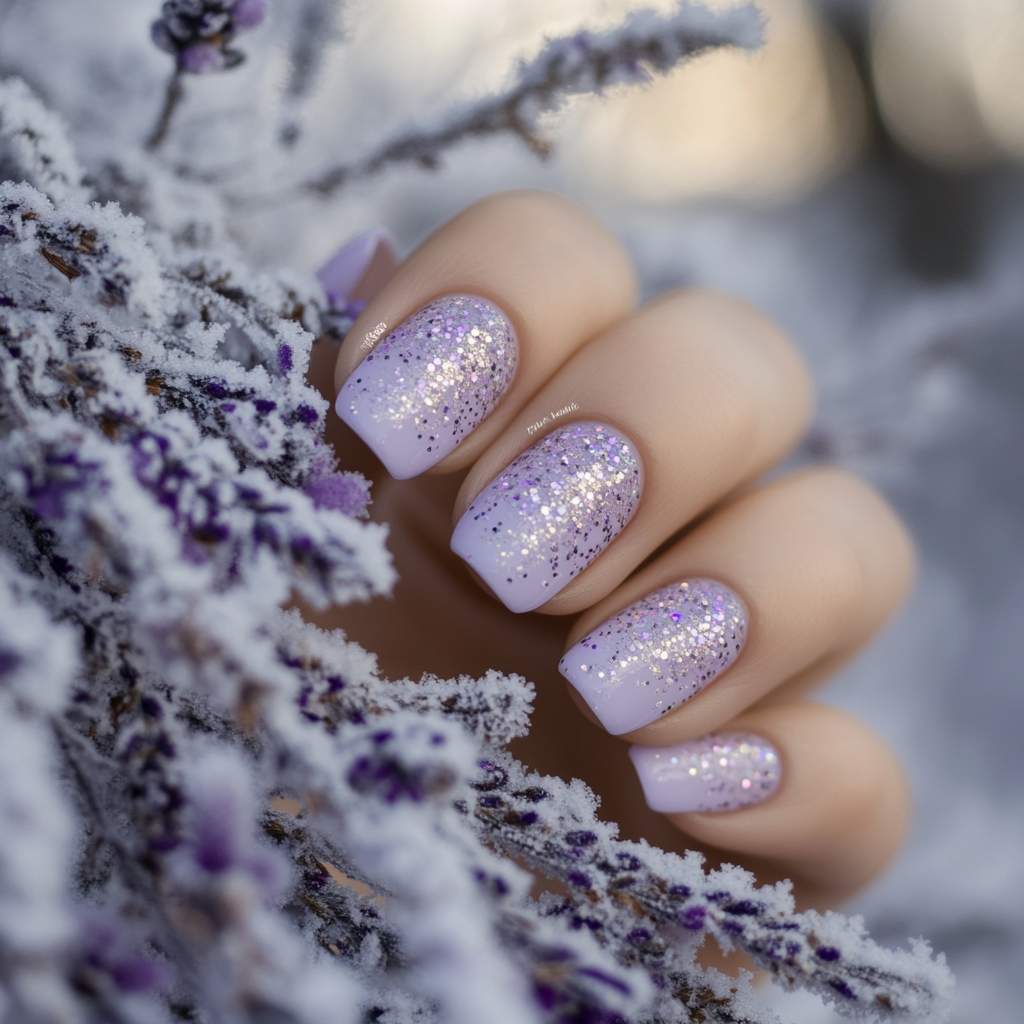 Frozen Lavender