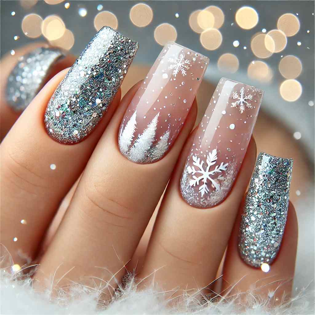 Glittering Snowfall