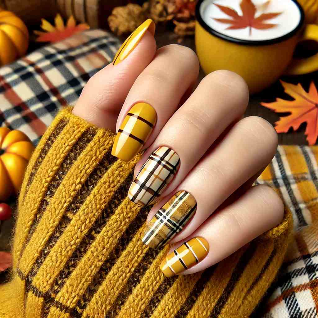 Mustard Yellow Plaid