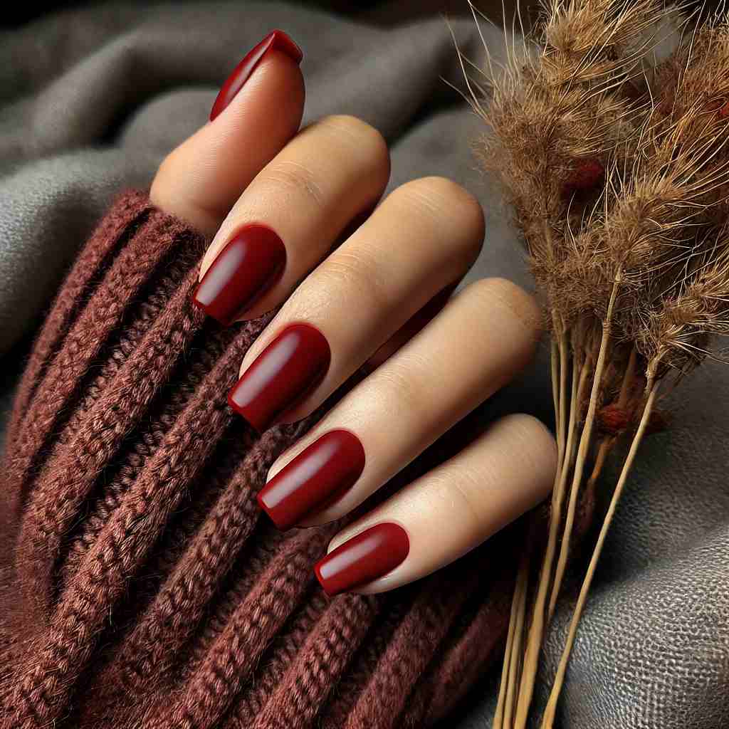 Oxblood Nails