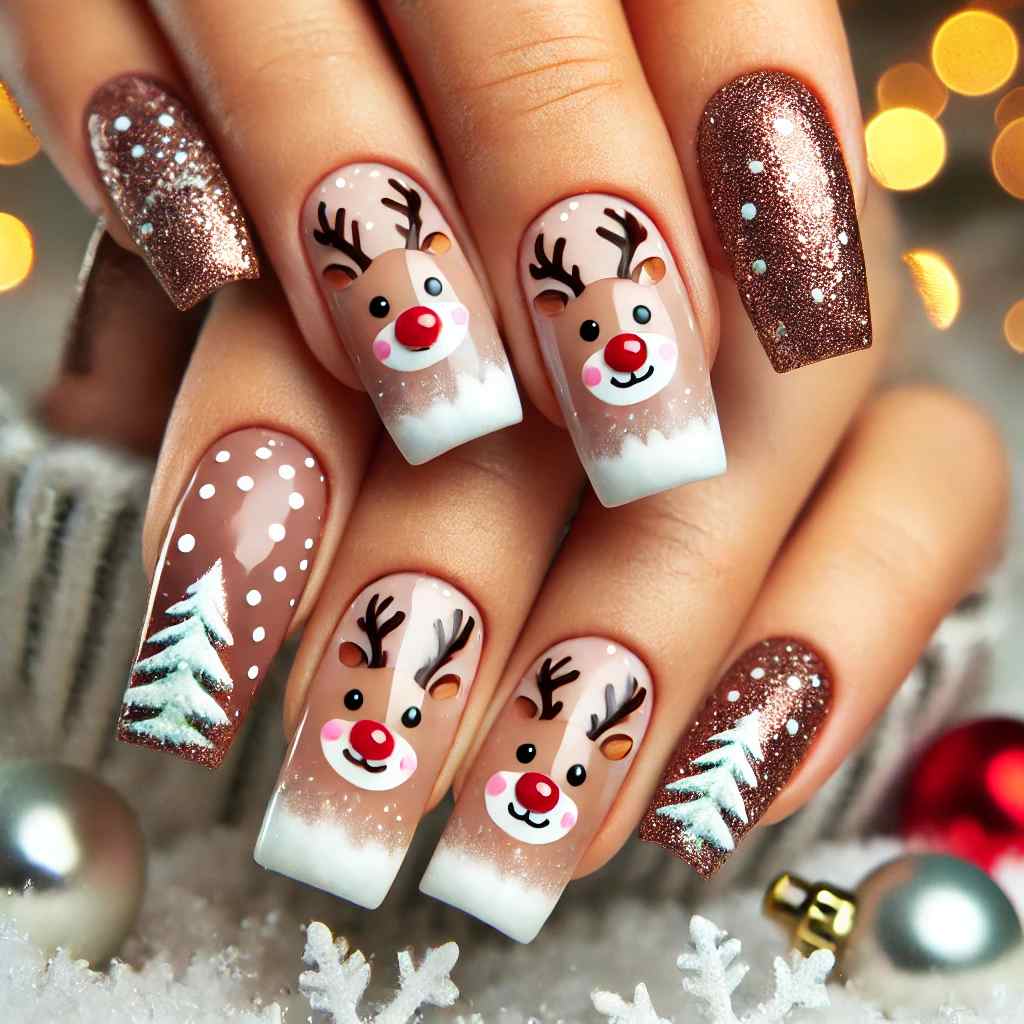 Reindeer Nails