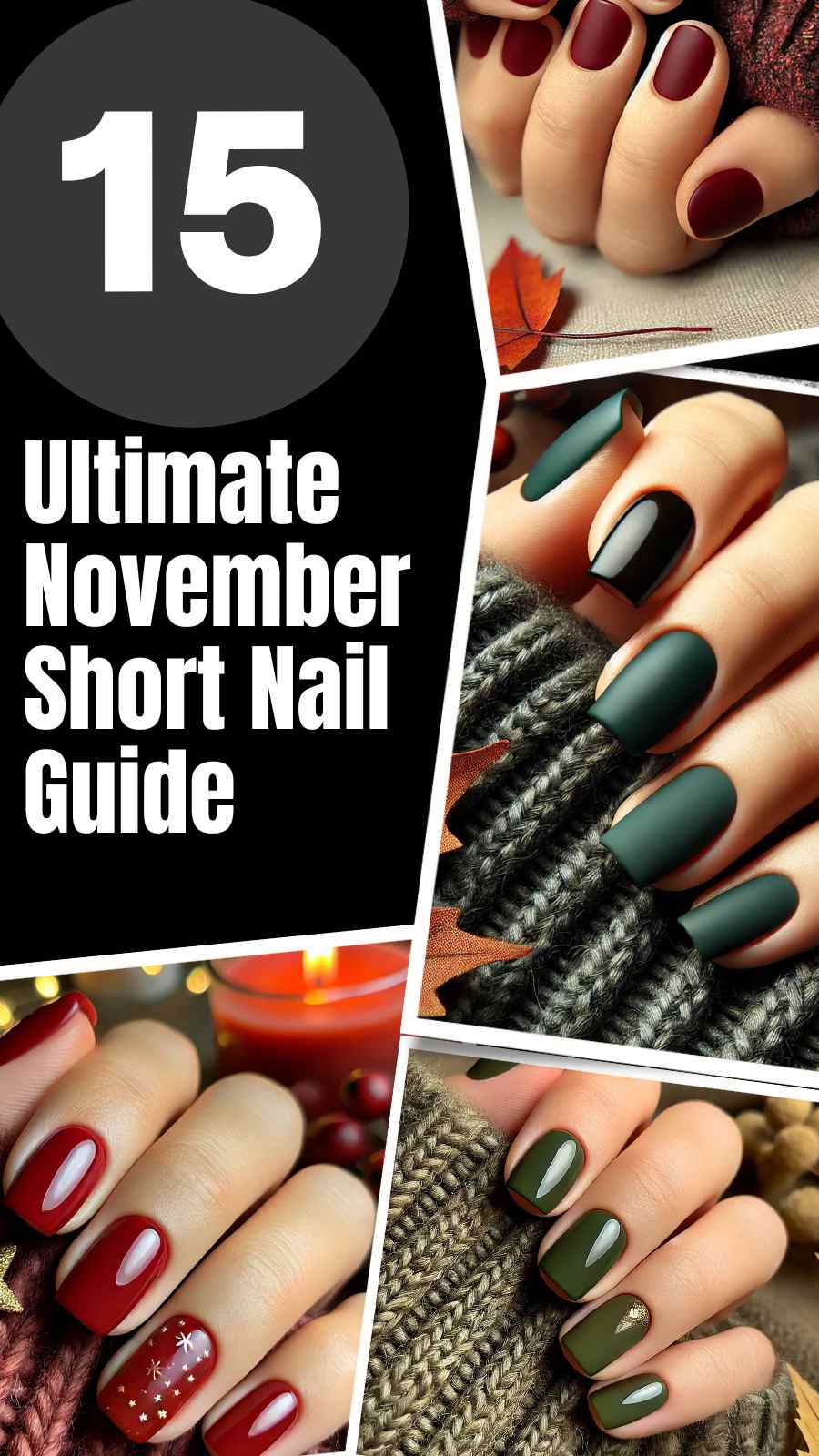 The Ultimate November Short Nail Guide for Fall Lovers