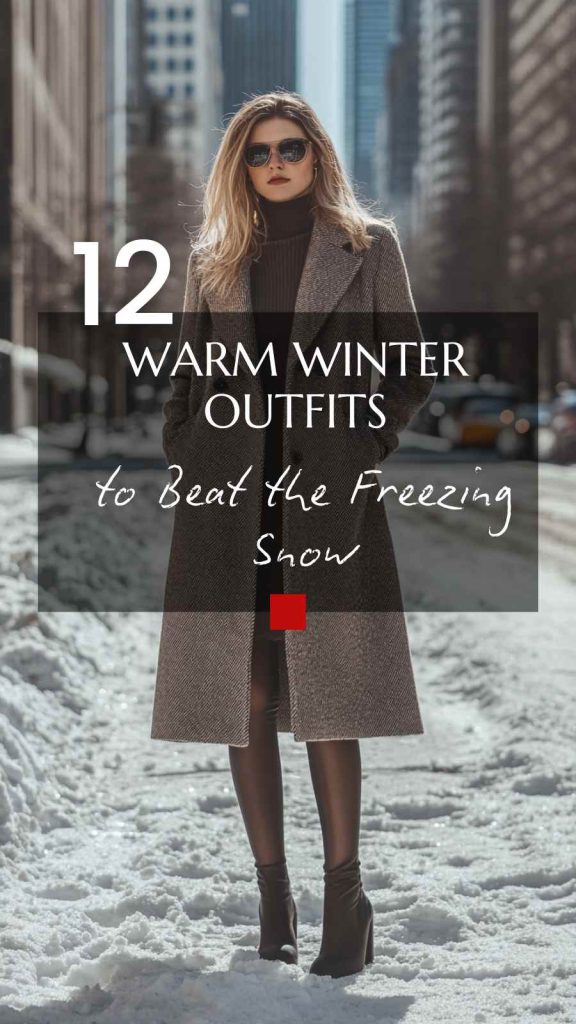 12 Stylish Winter Outfit Ideas for Cold and Freezing Snow