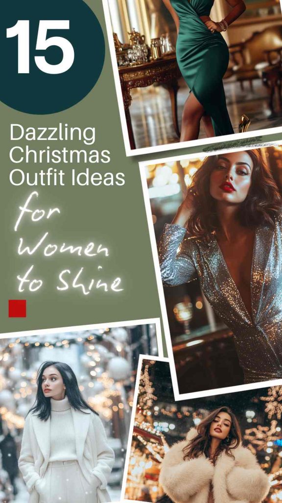 15 Beautiful Christmas Outfit Designs for Women to Impress