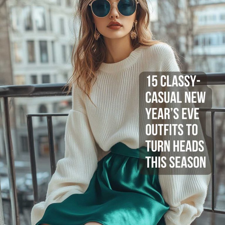 15 Classy-Casual New Year’s Eve Outfits to Turn Heads This Season