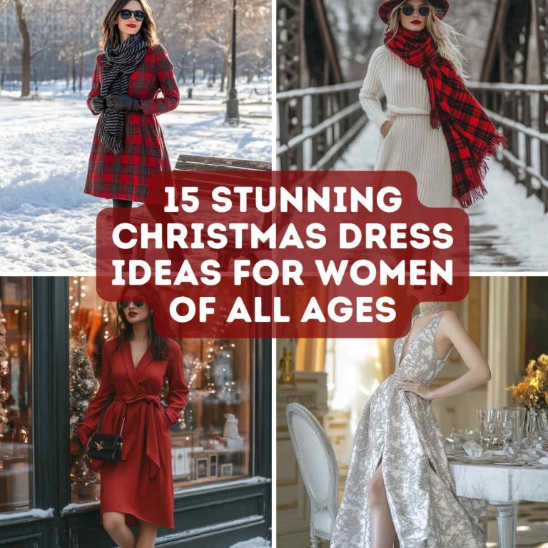 15 Stunning Christmas Dress Ideas for Women of All Ages