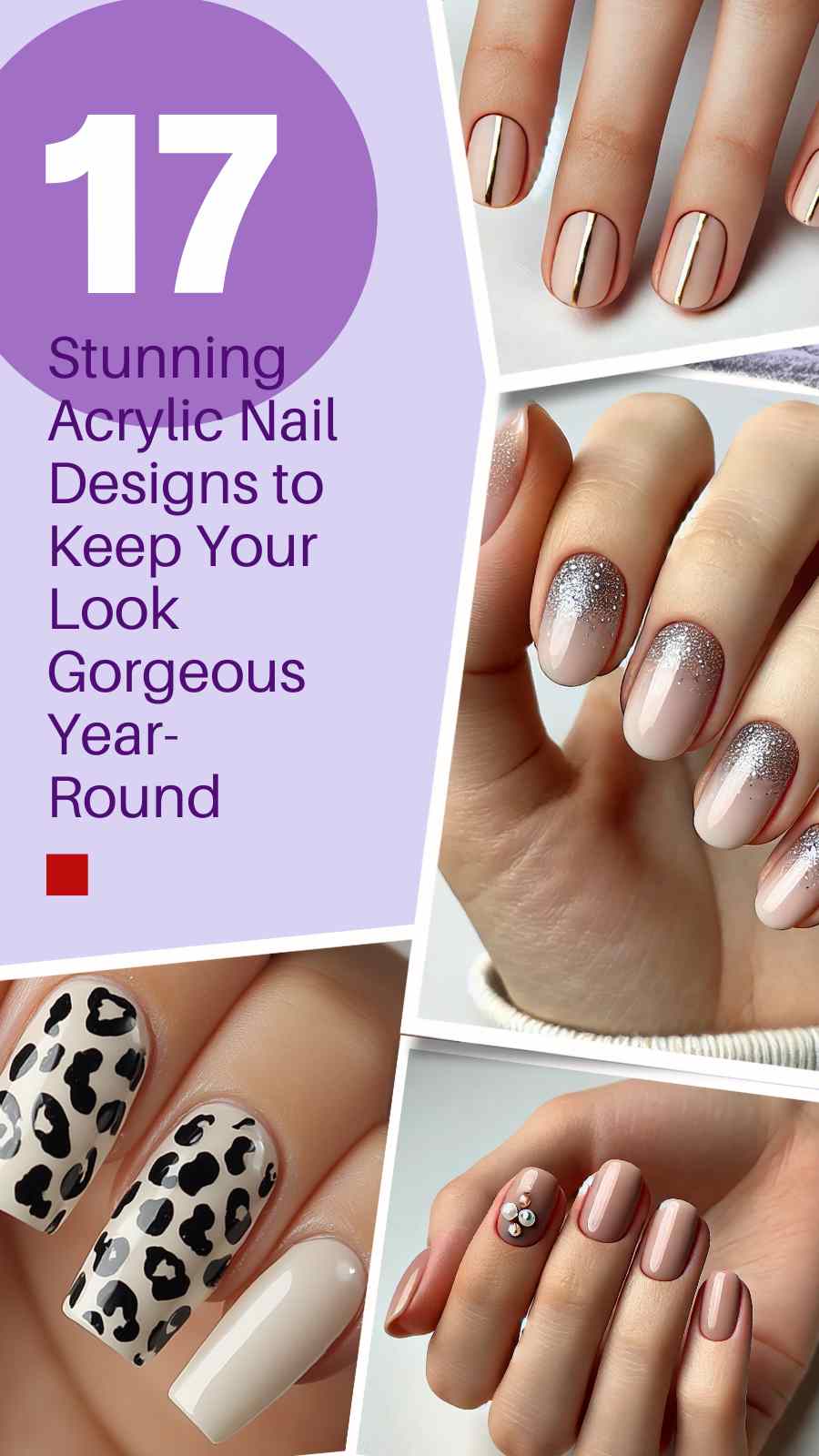 17 Gorgeous Acrylic Pretty Nail Ideas You’ll Love