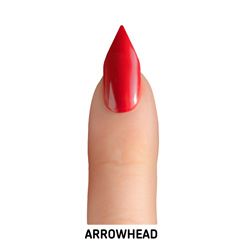 Arrowhead nails (single finger view)