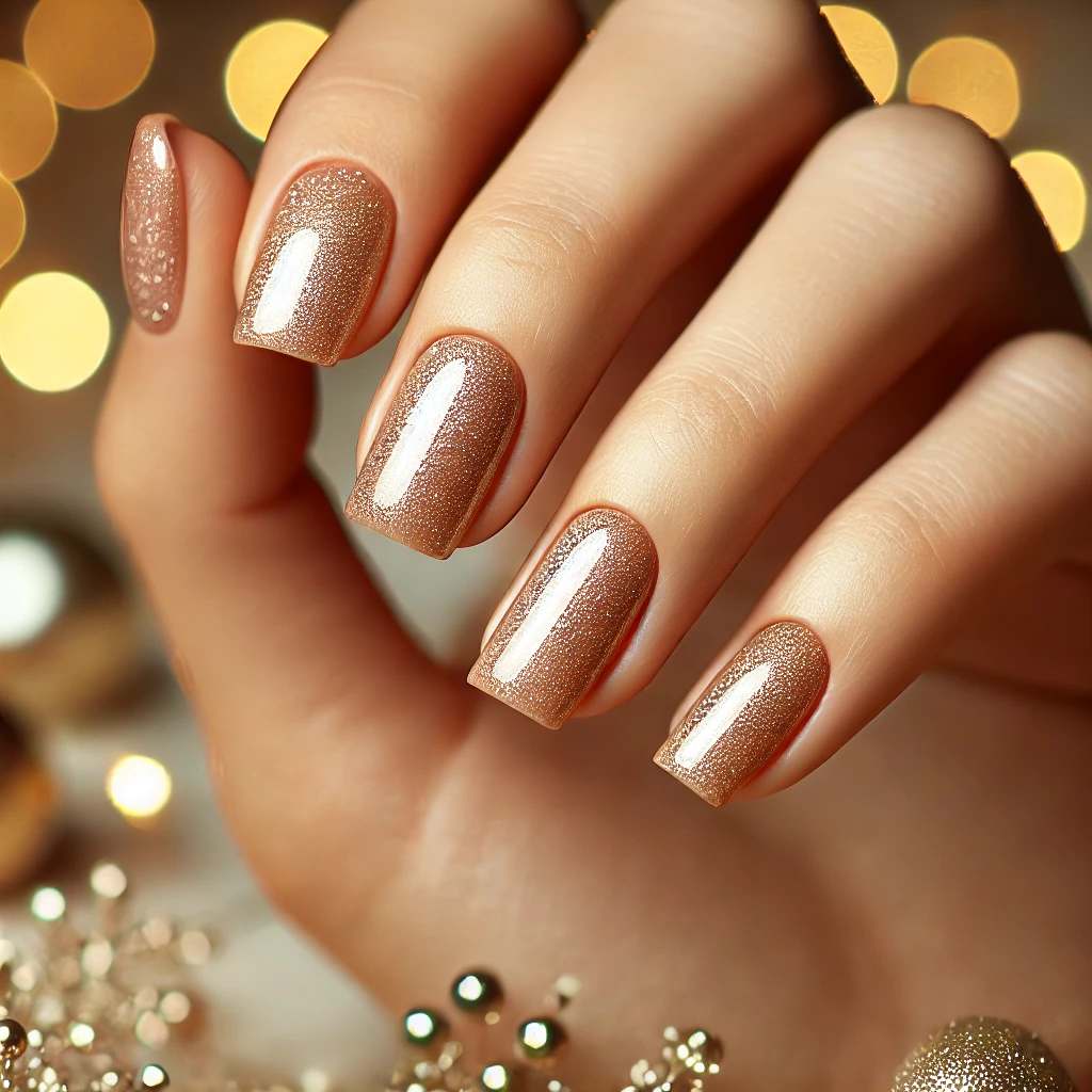 Champagne Gold Shimmer