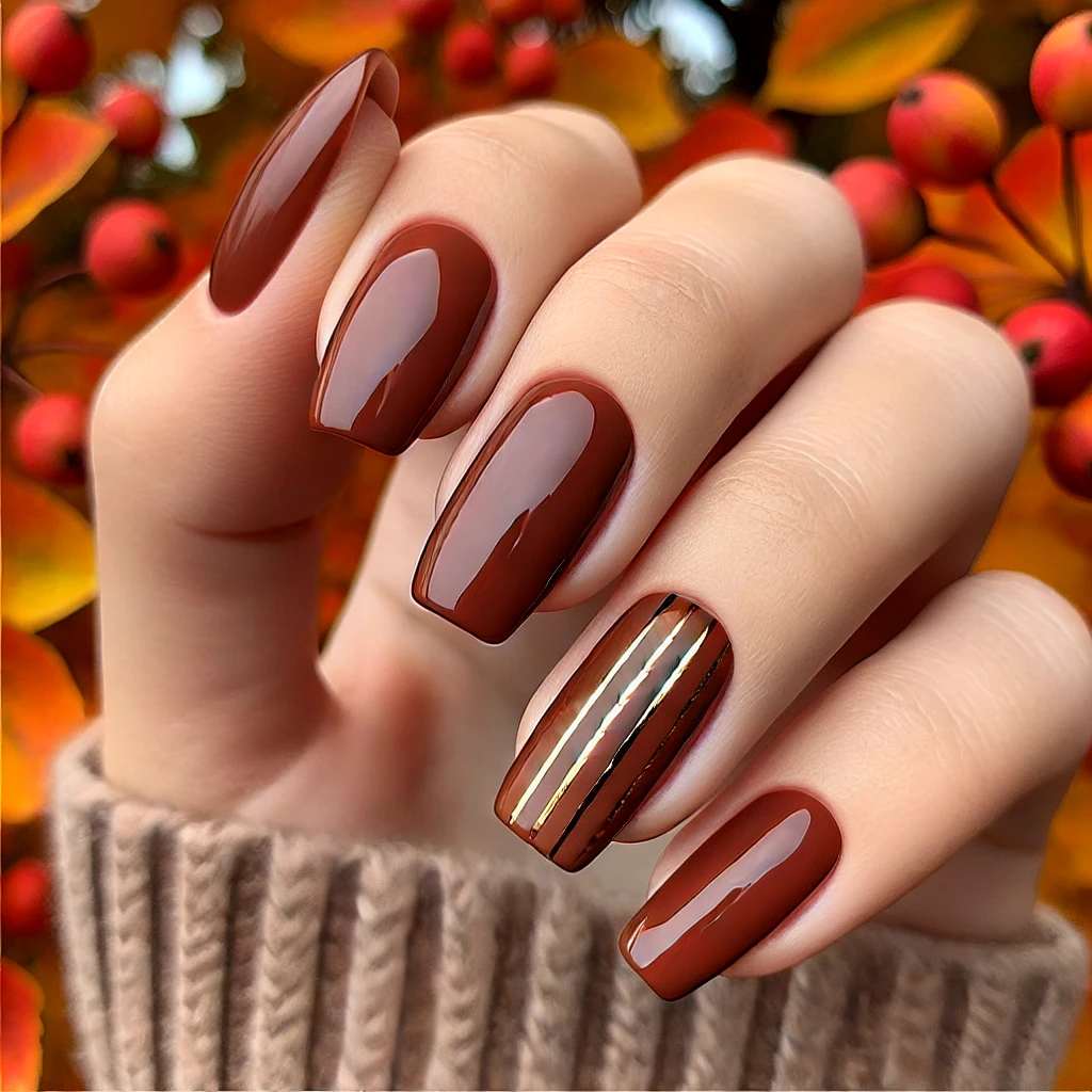 Cinnamon Spice Stripes