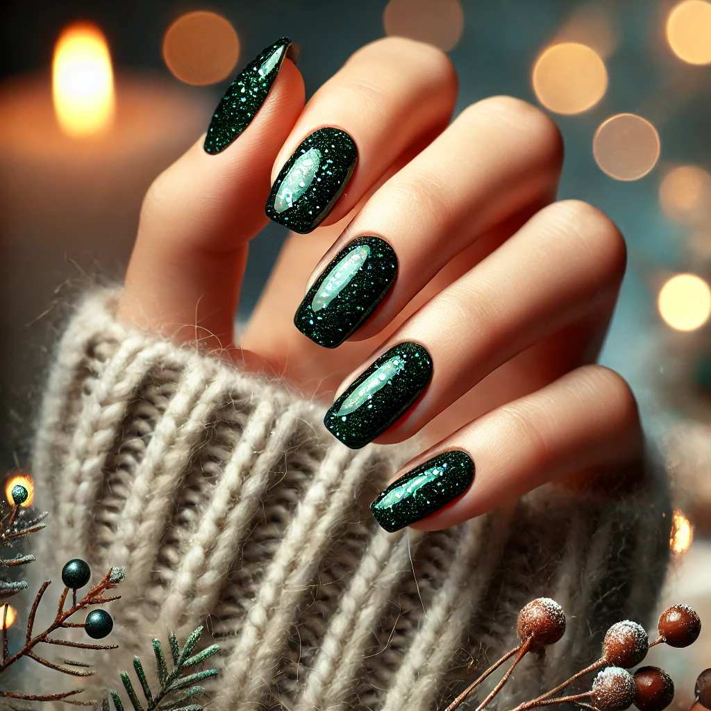 Emerald Glitter Glam