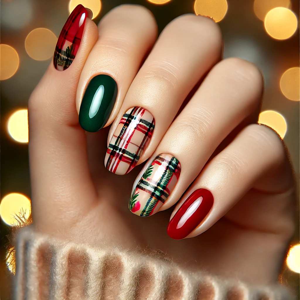 Festive Plaid Pattern