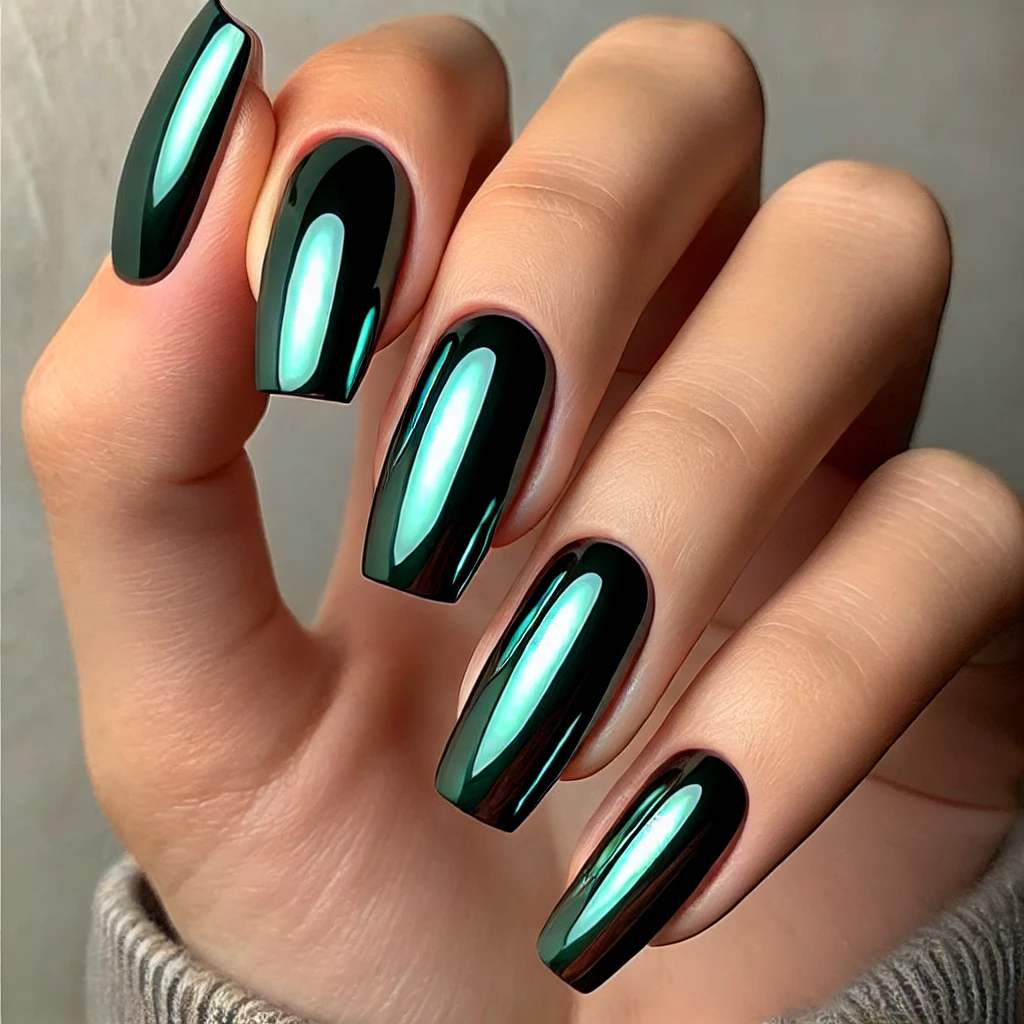 Green Chrome Shine