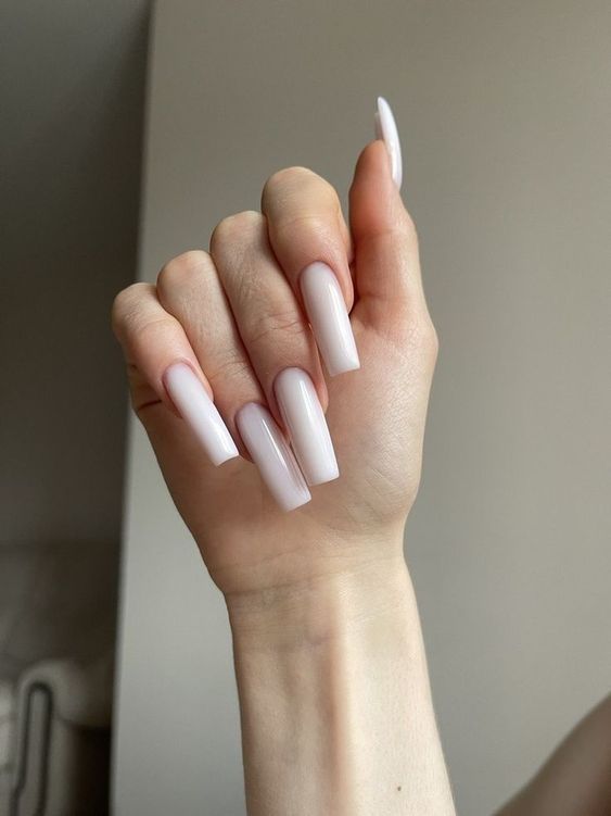 Long Square Nails