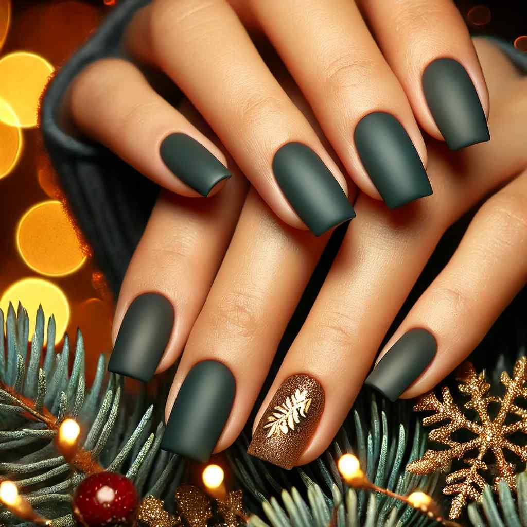 Matte Evergreen Elegance