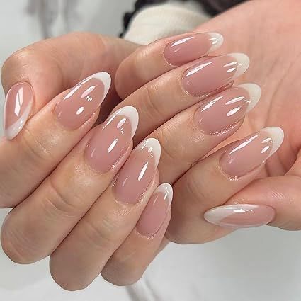 Medium-Length Almond Nails