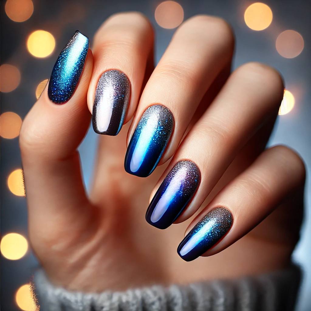 Ombre Holographic Glam