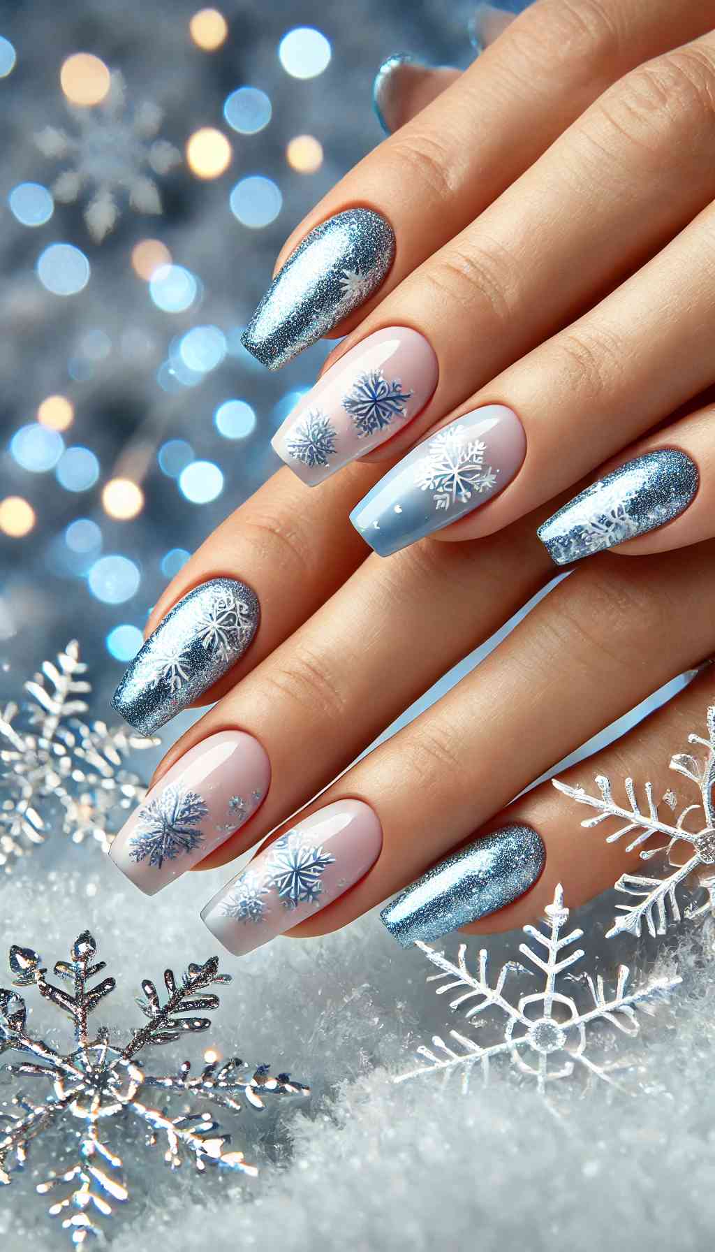 Shimmering Snowflake Stunners