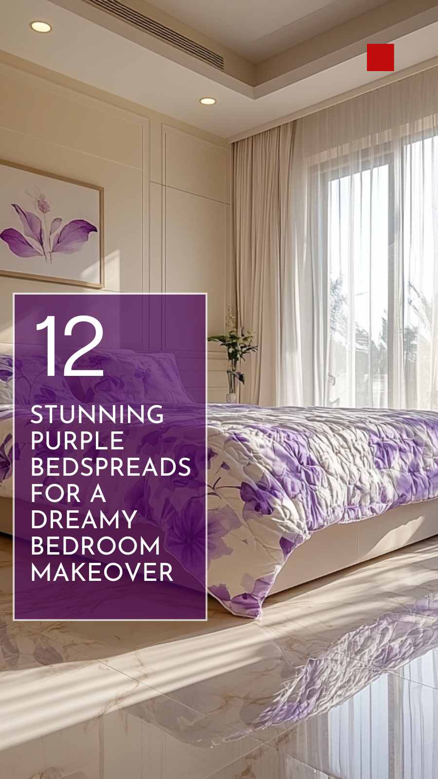 12 Stunning Purple Bedspreads for a Dreamy Bedroom Makeover