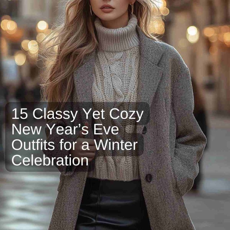 15 Classy Yet Cozy New Year’s Eve Outfits for a Winter Celebration