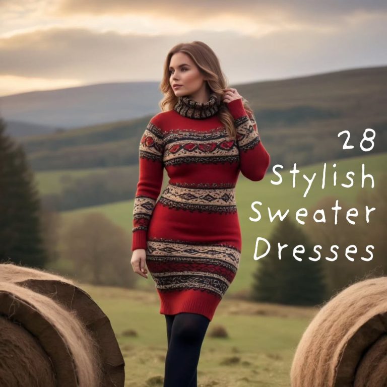 28 Stylish Sweater Dresses That Flatter Every Body Type