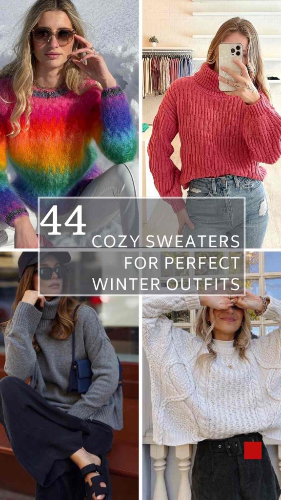 44 Sweater Outfit Ideas for Instant Style Inspiration