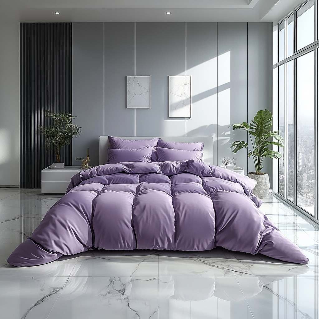 Amethyst Microfiber Comforter