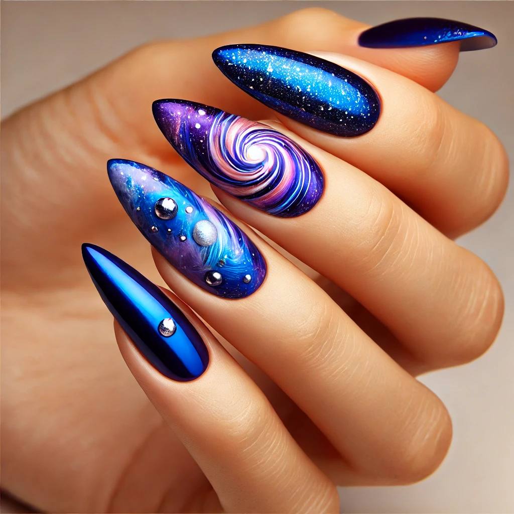 Beautiful Galaxy Swirl Gradient