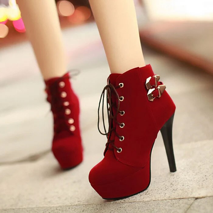 Cherry Red Shoe Idea 32