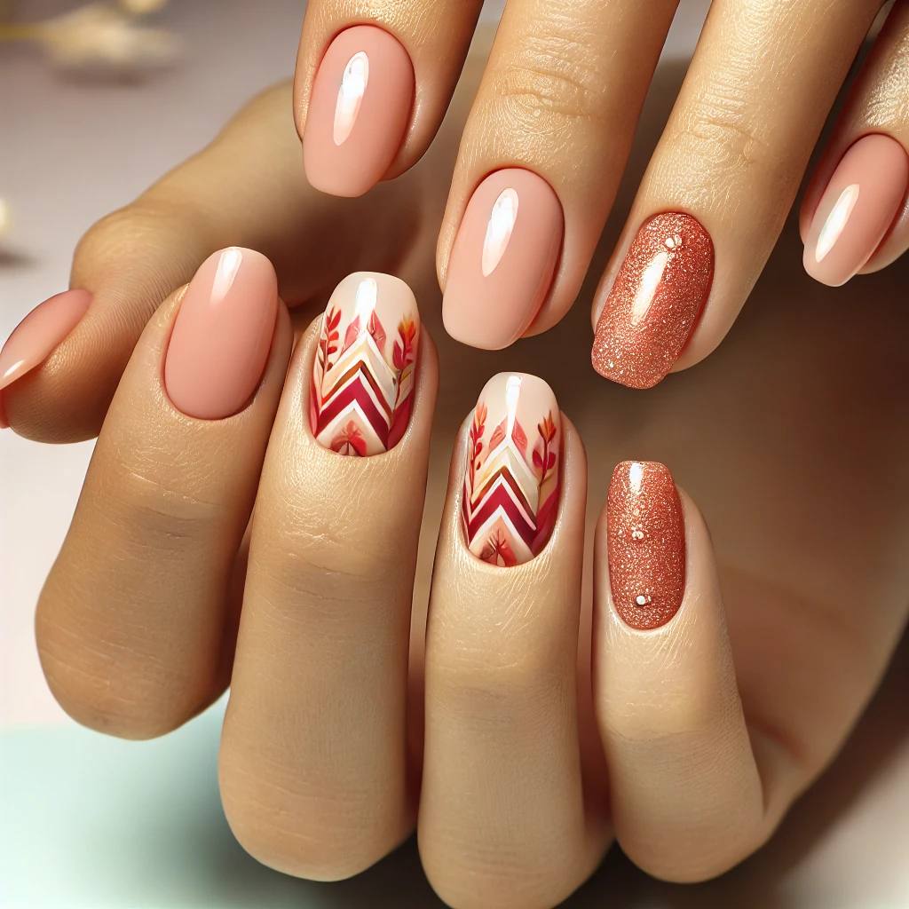 Chevrons with Sparkles