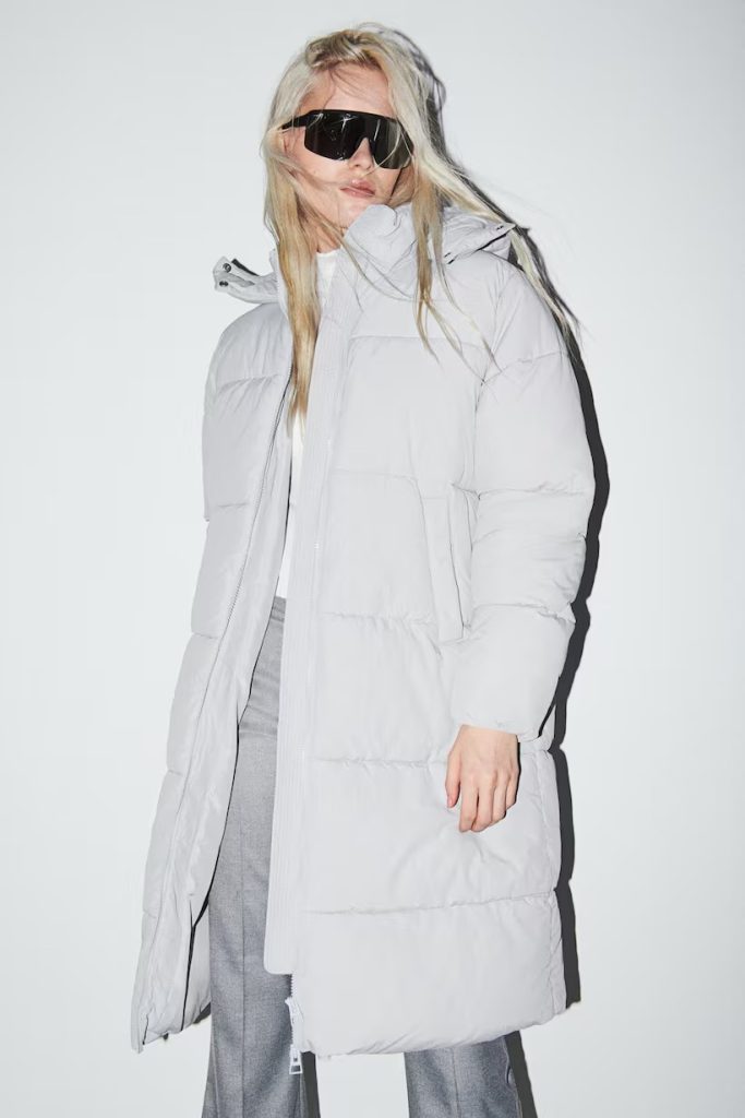 H&M Long Puffer Jacket