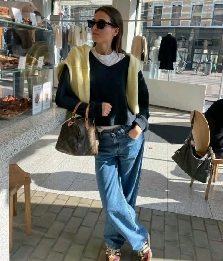 Jeans and Sweater Outfit 17