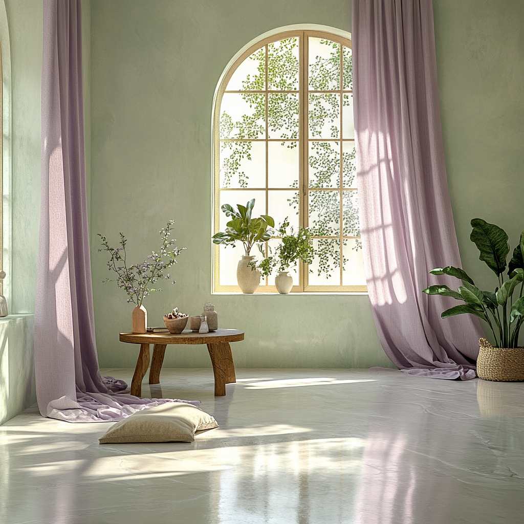 Pastel Lavender Linen for Airy Interiors