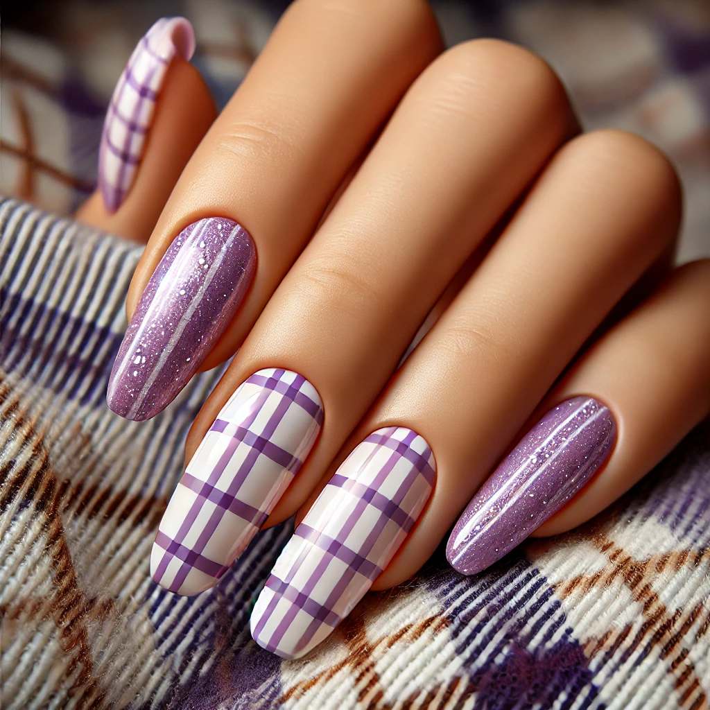 Plaid Purple Patterns for a Chic Twist