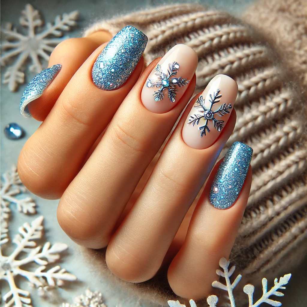 Rhinestone Snowflake Magic