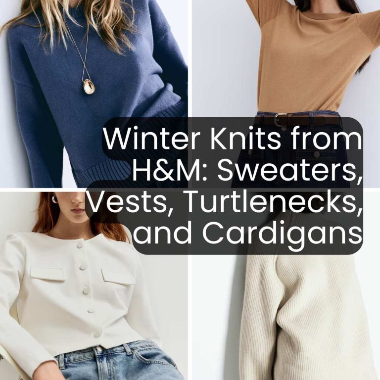 Winter Knits from H&M Sweaters, Vests, Turtlenecks, and Cardigans