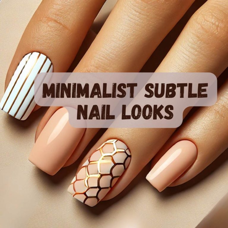 14 Minimalist Subtle Nail Looks to Elevate Your Manicure Game