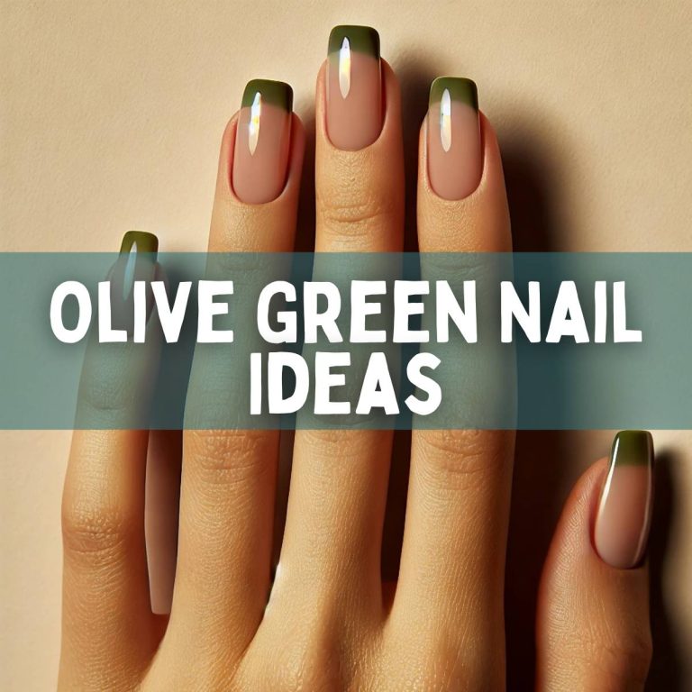 15 Chic Olive Green Nail Ideas Perfect for Any Season