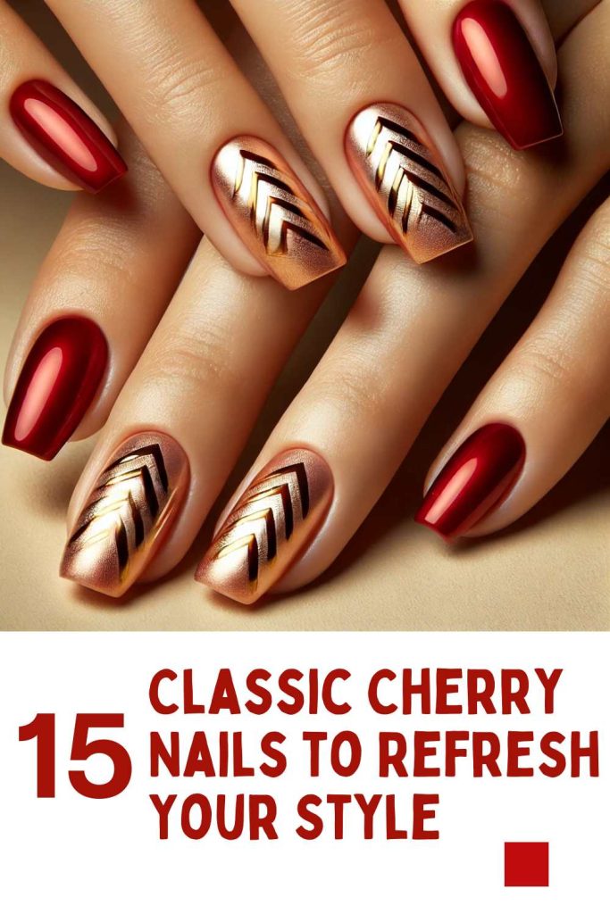 15 Stunning Cherry Nails to Elevate Your Look