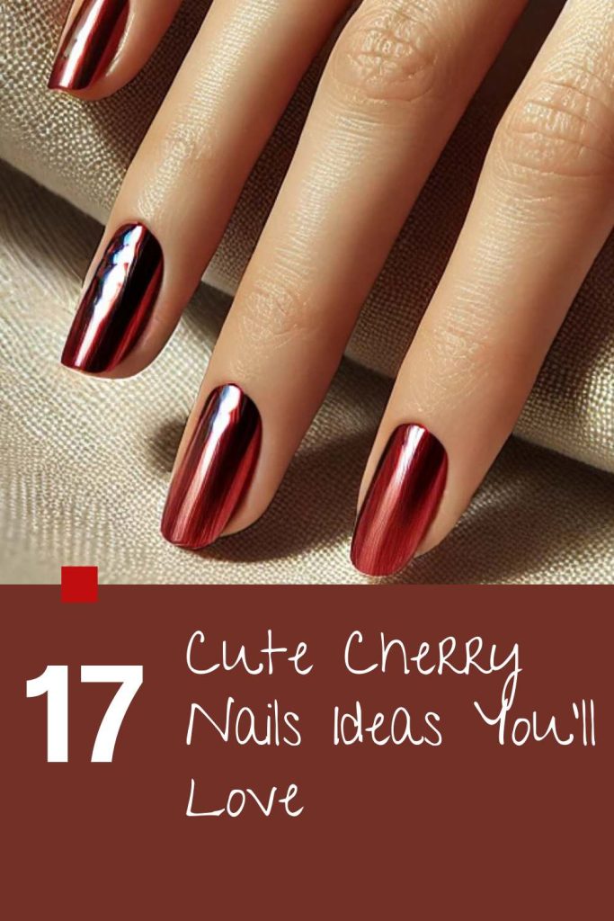 17 Cute Cherry Nails Ideas You Need to Try