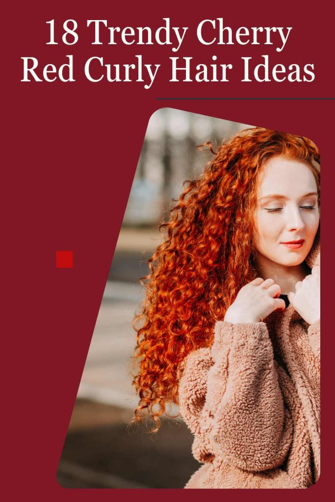 18 Cherry Red Curly Hair Styles You’ll Love