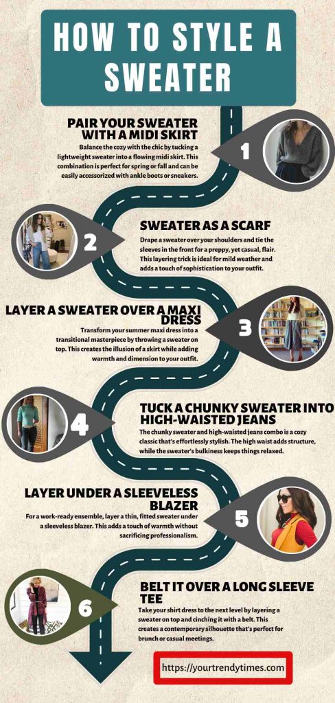 18 Ideas on How to Style a Sweater