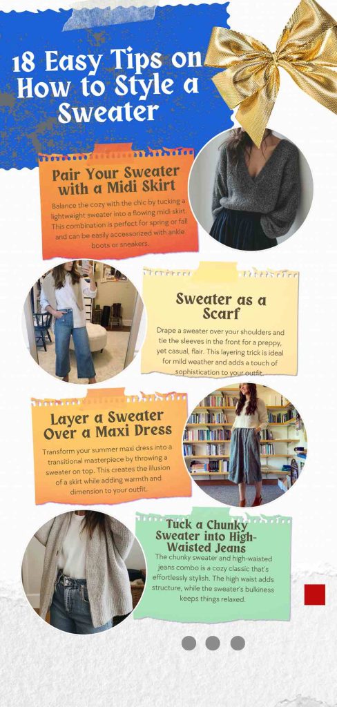 18 Tips for How to Style a Sweater