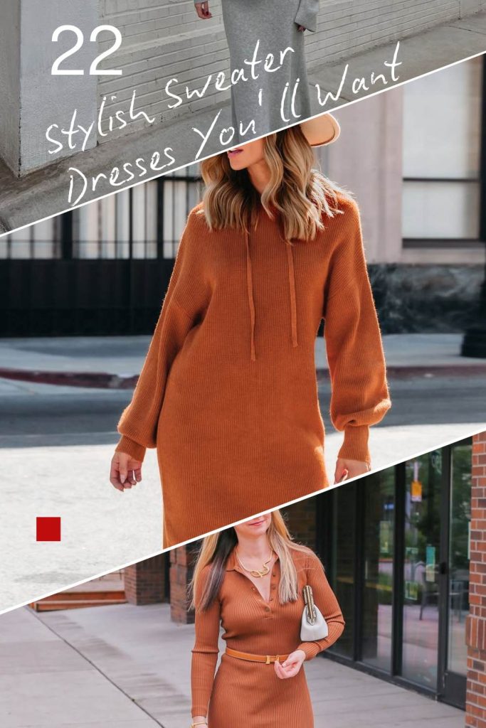 22 Cozy Sweater Dress Outfit Ideas to Inspire Your Wardrobe