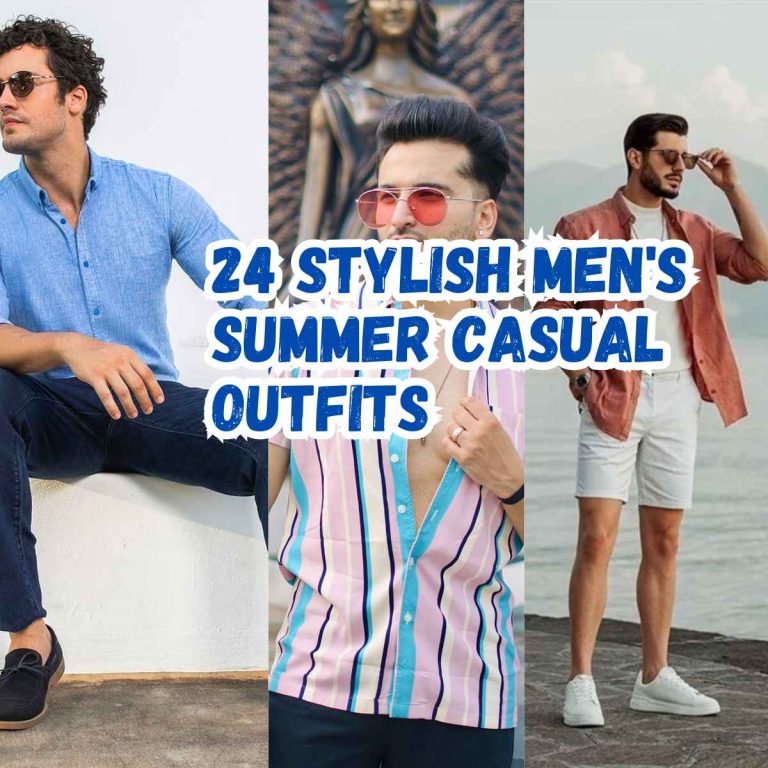 24 Stylish Men's Summer Casual Outfits